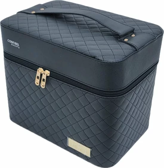 Begroting ๐ Confibel Make Up Koffer - Uitklapbaar - 5 Opbergbakken - Met Spiegel - Rood โ 11 Begroting ๐ Confibel Make Up Koffer - Uitklapbaar - 5 Opbergbakken - Met Spiegel - Rood โ - Afbeelding 9