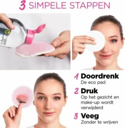 Hete verkoop 🤩 Garnier SkinActive Eco Pads - Herbruikbare Wattenschijfjes - 3 Stuks - Duurzame Gezichtsreiniging 🎁 -Beauty Winkel 550x563 8