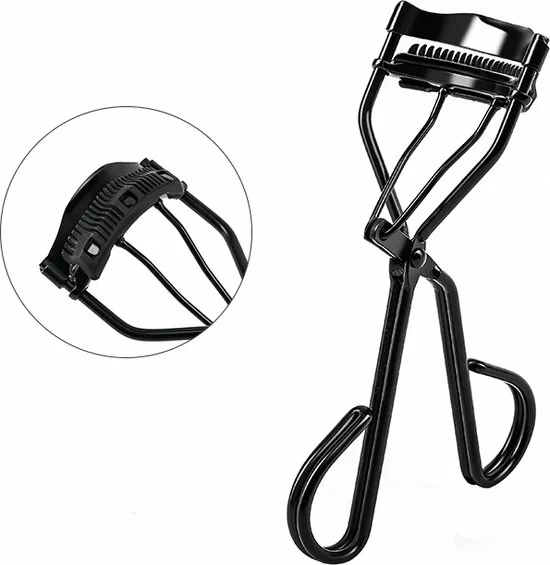 Promo π INTER-ESQUE Wimperkruller - Eyelash Curler + 3x Gratis Extra Siliconen Pad & 3x Extra Kam - Zwart π― 4 Promo π INTER-ESQUE Wimperkruller - Eyelash Curler + 3x Gratis Extra Siliconen Pad & 3x Extra Kam - Zwart π― - Afbeelding 2