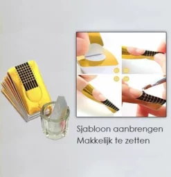 Beste deal 🎁 Royala Acryl Nagels Start Pakket | Monomeer Acryl Liquid | 500 French Tips | Acryl Poeder | Acryl Penselen | Nail Art 😀 -Beauty Winkel 550x569 1