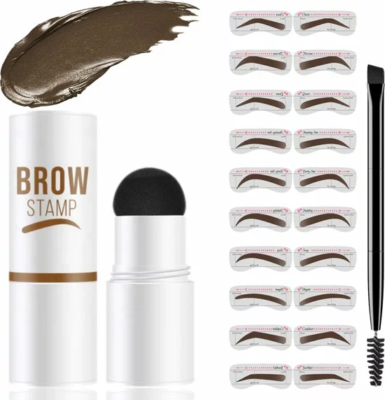 Goedkoop ⌛ Merkloos Premium Wenkbrauw Stempel - Wenkbrauw Sjabloon - Wenkbrauwstempel - Brow Stamp - 10 Sjablonen - Borsteltje - Herbruikbaar - Waterdicht - Cadeau Voor Haar - Mediumbruin 🎉 3 Goedkoop ⌛ Merkloos Premium Wenkbrauw Stempel - Wenkbrauw Sjabloon - Wenkbrauwstempel - Brow Stamp - 10 Sjablonen - Borsteltje - Herbruikbaar - Waterdicht - Cadeau Voor Haar - Mediumbruin 🎉