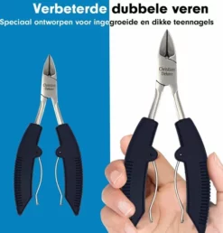 Top 10 🧨 Christian Deluxe® - Professionele RVS Nageltang - Nageltang Voor Harde Teennagels - Professionele Nagelknipper - Nageltang Voor Ingegroeide Teennagel - Nageltang Kalknagels - Nagelknipper - Roestvrijstaal 😍