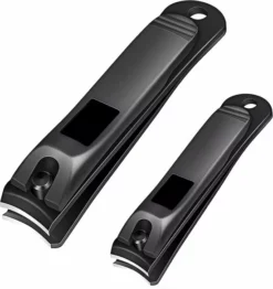 Goedkoop 👍 Podec Nagelknipper Set Van 2 Voor Vingernagels En Teennagels Teennagelknipper - RVS ⭐