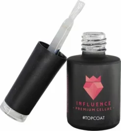 Gloednieuw 🧨 Influence - Premium Gellac #TOPCOAT - Influence Gellac - No Wipe Topcoat - Topcoat Gellak UV - UV Gellak - Gel Nagellak - Gellac - Kado Vrouw - Sinterklaascadeau - Sinterklaas Kado - Kerstcadeau - Kerst Cadeau - 10 Ml 🛒