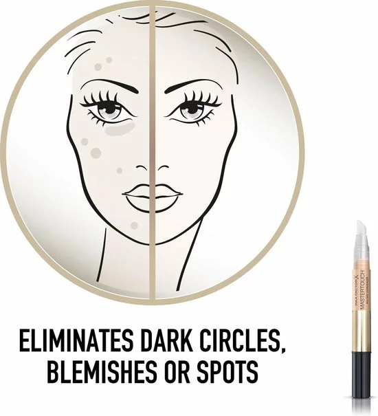 Promo π― Max Factor Master Touch Concealer - 303 Ivory 𧨠8 Promo π― Max Factor Master Touch Concealer - 303 Ivory 𧨠- Afbeelding 6