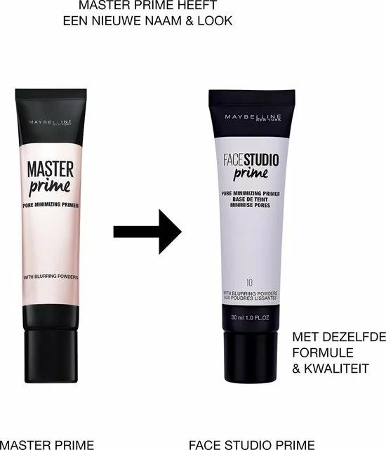 Uitgang ❤️ Maybelline Face Studio Prime - 10 Pore Minimizing Primer 🤩 4 Uitgang ❤️ Maybelline Face Studio Prime - 10 Pore Minimizing Primer 🤩 - Afbeelding 2