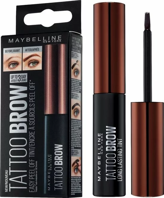 Groothandel π Maybelline Tattoo Brow Peel-Off Wenkbrauwgel - 3 Dark Brown - Bruin 𧨠6 Groothandel π Maybelline Tattoo Brow Peel-Off Wenkbrauwgel - 3 Dark Brown - Bruin 𧨠- Afbeelding 4