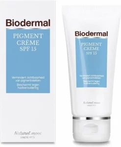 Flash-uitverkoop 🧨 Biodermal Pigmentvlekken Cr Me - SPF 15 - Vermindert Pigmentvlekken - Pigmentvlekken Creme - 50 Ml 🎉