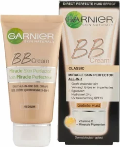 Aanbiedingen 🎉 Garnier SkinActive BB Cream Classic Medium 5-in-1 Verzorging - 50 Ml 🌟 -Beauty Winkel 550x674