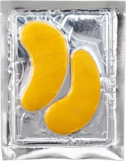 Uitgang ❤️ Collageen Oogmasker Van Vicius - Gezichtsverzorging Tegen Wallen (10 Sets) - Eye Pads Tegen Donkere Kringen - Hydrogel 24K Goud 🤩