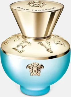 Coupon 🎁 Versace - Dylan Turquoise Pour Femme - Eau De Toilette - 50ml ❤️ -Beauty Winkel 550x743