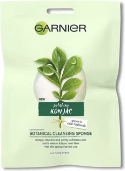 Korting 🧨 Garnier Bio Konjac Reinigingsspons - Exfoliërend ⭐ -Beauty Winkel 550x748 1