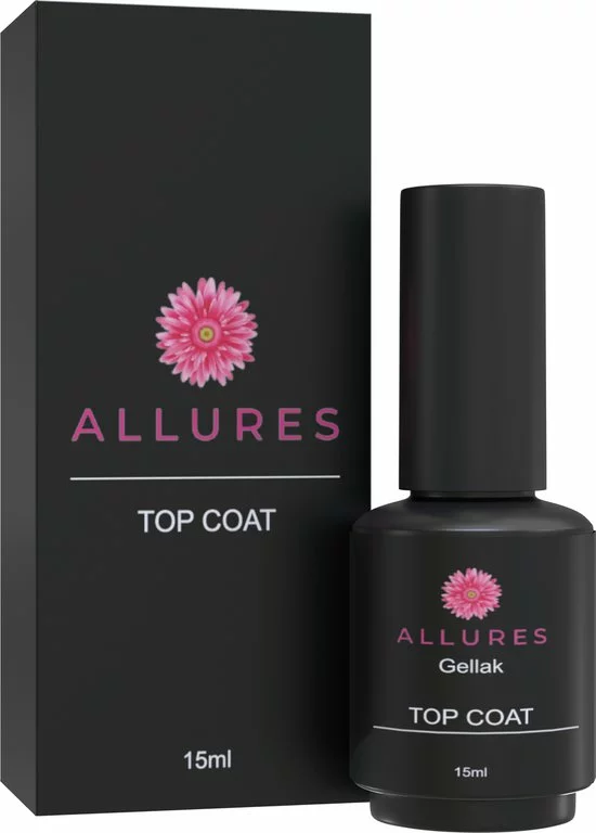 Flash-uitverkoop ✔️ Allures Gellak - Top 🧥 Coat - Nagellak - Gellak Starterspakket - Nagels - Gellak Set - 15 ML ❤️ 3 Flash-uitverkoop ✔️ Allures Gellak - Top 🧥 Coat - Nagellak - Gellak Starterspakket - Nagels - Gellak Set - 15 ML ❤️