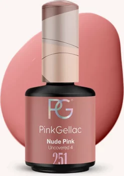 Korting 💯 Pink Gellac | Nude Pink - Gellak - Nude - 15 Ml 🤩
