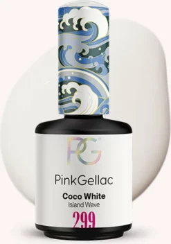 Coupon ⭐ Pink Gellac | Coco White - Gellak - Vegan - Wit - Creamy Finish - 15 Ml 💯