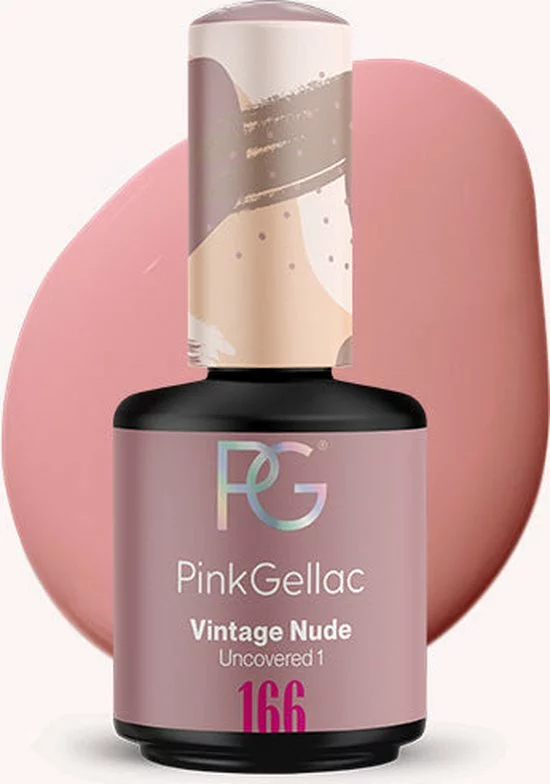 Beste Verkoop ⌛ Pink Gellac | Vintage Nude - Gellak - Nude - 15 Ml ⭐ 3 Beste Verkoop ⌛ Pink Gellac | Vintage Nude - Gellak - Nude - 15 Ml ⭐