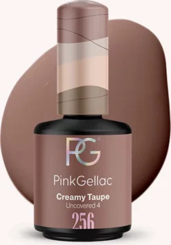 Aanbiedingen ⭐ Pink Gellac | Creamy Taupe - Gellak - Vegan - Nude - Creamy Finish - 15 Ml 😍