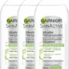 Nieuw 🎁 Garnier SkinActive - Micellair Reinigingswater Gemengde Huid - 3 X 400ml - Micellair Water Voordeelverpakking 😉 -Beauty Winkel 550x794