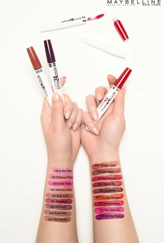 Groothandel 👍 Maybelline Superstay 24H Lippenstift - 510 Red Passion 🎉 23 Groothandel 👍 Maybelline Superstay 24H Lippenstift - 510 Red Passion 🎉 - Afbeelding 21