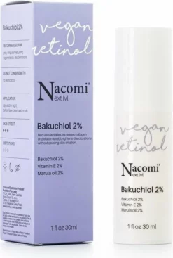 Coupon ⭐ Nacomi Vegan Retinol Bakuchiol Serum 2% 30ml. 🌟
