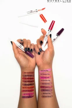 Goedkoop ⌛ Maybelline Superstay 24H Lippenstift - 150 Delicious Pink 😉 -Beauty Winkel 550x819 6