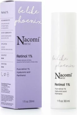 Beste Verkoop 👍 Nacomi Be Like Phoenix Retinol Serum 1% 30ml. ❤️