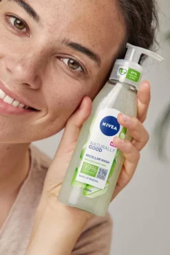 Top 10 ⭐ NIVEA Naturally Good Micellair Washgel Met Biologische Alo Vera - 140ml 💯 -Beauty Winkel 550x825 12